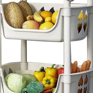 Children's Toy Organizer Storage Cabinets Kids Furniture Baby <b>Plastic</b> <b>Shelves</b> Kitchen Storage Holders & Racks With Wheels - Product Image 4