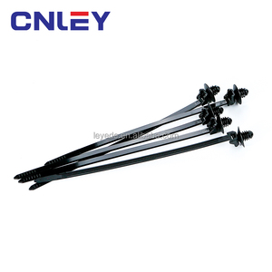 X22 5.5*160mm Kits de Sujetadores Reutilizables para Arnés de Cableado de Carrocería, Organizadores de Cables, Lazos para Cables, Negros, de Nylon Ecológico - Product Image 3