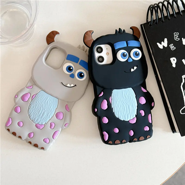 3D Monster Silicone Phone Cases