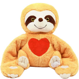 B033 perezoso de peluche ponderado 4,5 libras necesidades sensoriales ideales autismo ansiedad comodidad relajación ambos niños adultos ASTM <span class=keywords><strong>abrazo</strong></span> hombre - Product Image 1