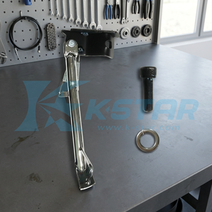 ขาตั้งข้างเหล็กโครเมียม K Star สำหรับมอเตอร์ไซค์ Minarelli Yamaha Aerox MBK Nitro - Product Image 2