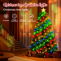 Guirnalda de Luces LED para Exteriores, Luces Decorativas con Cable IP65 para Navidad, Jardín, Bodas, Eventos, Luces Chinas