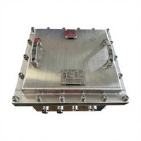 Boîtier électrique antidéflagrant Ex Db IIB T4 Gb IP66 SS316 LD-FBJX-I, boîte de commande soudée 220V 40A 350*400*250mm