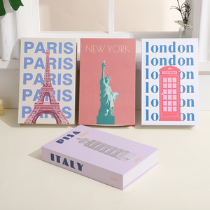 <span class=keywords><strong>Livre</strong></span> décoratif de luxe à couverture rigide 2026 pour hôtel, table basse, avec pages vierges - Product Image 3