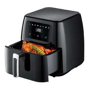 2023 New Arrival Air Fryer Wholesale Nonstick Anti Drop Home Digital Air Fryer Oven 8L