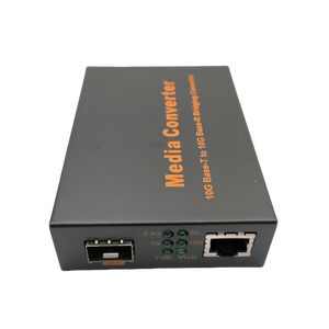 Mini 10G/5g2.5g/1.25G <span class=keywords><strong>SFP</strong></span> + LC/SC phương tiện truyền thông chuyển đổi cho Viễn Thông/trung tâm dữ liệu sử dụng với Jumbo khung 9K Byte/LFP - Product Image 1