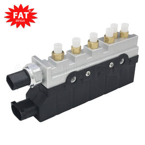 Pour <span class=keywords><strong>Jaguar</strong></span> XJ6 <span class=keywords><strong>XJ8</strong></span> X350 X358 Bloc d'électrovanne de Suspension pneumatique C2C35166 2W933B486AA C2C2450 C2C22825 C2C27702E C2C27702 - Product Image 1