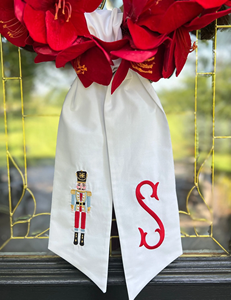 Lazo Decorativo Bordado Personalizado con Diseño de Calabaza para Cesta, Puerta Principal, Envolturas para Bebés Recién Nacidos 2025 - Product Image 3