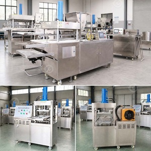 Machine de formage et de pressage pour gâteaux de pâte de haricots en tranches, poudre de sésame et <span class=keywords><strong>sucre</strong></span> en petits cubes - Product Image 2