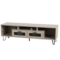 2023 nouveau design métal tv standl en forme de meuble tv table tv luxe support de télévision antique