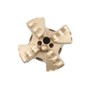 Foret PDC à 3 ailettes concaves pour le forage de puits d'eau, outil de forage à broche REG avec coupeur polycristallin - Product Image 1