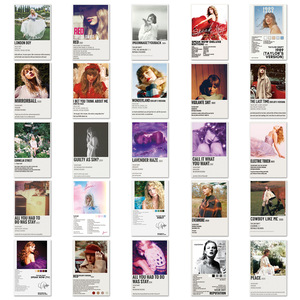 50 Pósters de la cantante estadounidense <span class=keywords><strong>Taylor</strong></span> <span class=keywords><strong>Swift</strong></span> con portadas de álbumes musicales - Product Image 4