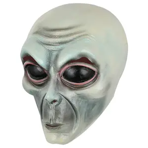 외계인 라텍스 헤드 기어 할로윈 새로운 공포 스릴러 파티 시뮬레이션 외국인 마스크