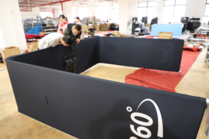 Putaran Otomatis 360 Derajat yang Elegan °   Sky Photo Booth, Cocok untuk Pernikahan dan Berbagai Acara. - Product Image 4