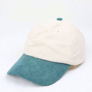 หมวกแก๊ป 6 แผง แบบไม่มีโครง ทรงเตี้ย สไตล์ Dad Hat ปักโลโก้ได้ตามสั่ง ผ้าคอร์ดูรอย ขายส่ง - Product Image 5