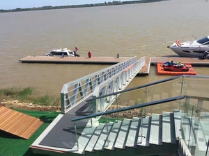 Pasarela de Aluminio para Marina, Muelle Modular, Pontón Flotante de HDPE - Product Image 2