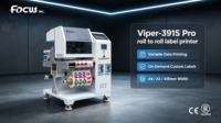 Imprimante numérique jet d'encre à passage unique Viper-391S Pro pour étiquettes en rouleau avec impression de données variables pour codes-barres et QR