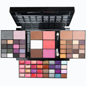 <span class=keywords><strong>Set</strong></span> Trucco Vegano Completo per <span class=keywords><strong>Donna</strong></span> All'Ingrosso: Blush e Palette Ombretti Opachi Tutto-in-Uno in Confezione Regalo Cosmetica - Product Image 5