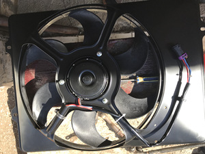 3749010D07 Conjunto de Ventilador de Refrigeración del Radiador <span class=keywords><strong>ShengLing</strong></span> 12V Plástico + Cobre Negro para Refrigeración del Motor Greatwall Deer Reemplazo OEM - Product Image 2