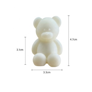 เทียนรูปหมีชุดของขวัญวันเกิดเทียนหอมสำหรับตกแต่งห้อง - Product Image 5