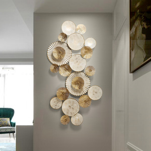 Escultura Metálica 3D de Alta Calidad de 130x65cm para Colgar en la Pared, Arte Creativo Hecho a Mano, Decoración Artística de Estilo Art <span class=keywords><strong>Deco</strong></span> para el Hogar - Product Image 2