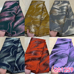 Fashion Jacquard <strong>Fabric</strong> New Arrival African Brocade <strong>Lace</strong> <strong>Fabrics</strong> <strong>Orange</strong> Jacquard <strong>Lace</strong> <strong>Fabric</strong> for Suit - Product Image 4