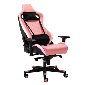 Silla Gaming RGB con Masaje y Altavoces, Silla Reclinable de Cuero PU para E-sports con Reposapiés y Soporte Lumbar para Sala de Juegos - Product Image 5