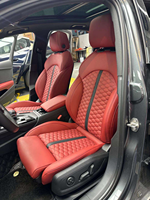 Sièges sport pour Audi A3 A4 A5 A6 A7 A8 RS – Accessoires intérieurs de voiture de luxe personnalisés – Housse en cuir pour sièges baquet de course