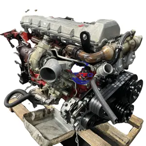 حفارة الأصلية المستخدمة 90% جديد محرك محرك كامل الجمعية J08E محرك الديزل SK330-8
