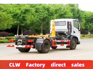 Camión volquete de reciclaje de basura Dongfeng nuevo 4*2 elevador de brazo hidráulico Roll-Off 5 toneladas camión de basura de elevación de <span class=keywords><strong>gancho</strong></span> - Product Image 6