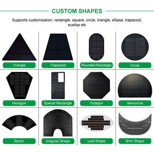 Индивидуальные солнечные панели ETFE из монокристаллического кремния 1 Вт 6 В, малые солнечные панели 2 Вт, 3 Вт, 5 Вт с клеевым слоем 3M VHB - Product Image 2