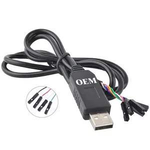 Usb Ttl seri kablo adaptörü Ftdi yonga seti Ft232 Usb kablosu Ft232rl programlama dönüştürücü kablosu