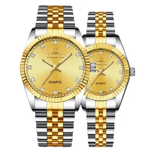 Chenxi-reloj de cuarzo para hombre y mujer, accesorio de marca Original, de lujo, para parejas, para amantes