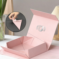 Boîtes cadeaux magnétiques modernes pour l'expédition, vente en gros, boîtes rigides vides de qualité supérieure pour les fêtes, double porte, ruban, nœud, recyclables, personnalisables
