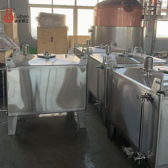 Boben Stainless Steel IBC Storage Tank for Spirits Storage Intermediate Bulk Container IBC Tote Tank