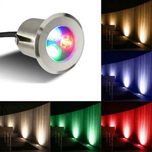 Iluminación LED Subterránea de Alta Potencia IP68, Mini Luminaria Lineal Empotrada en el Suelo, Resistente al Agua, sin Marco, de Acero Inoxidable, Ra90 - Product Image 3