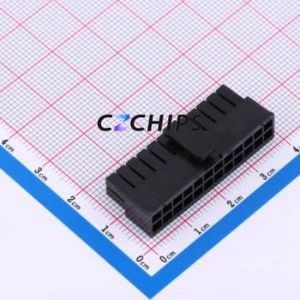 P3025-2*12-BK Housing (Wire-to-Board / Wire-to-Wire) P=3mm Connector 2x12P 3mm 3mm 2 - Product Image 1