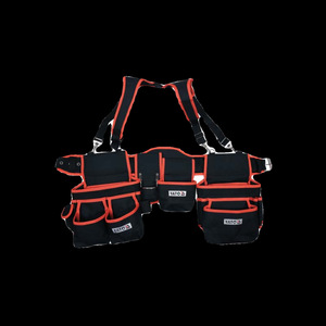 Ceinture porte-outils Yato avec bretelles en polyester Oxford 600D, harnais détachable YT-74070 - Product Image 2