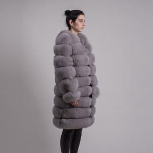 QIUCHEN-QC8086 नया मॉडल असली लोमड़ फर कोट अल्टरबल फर कोट अल्टरबल हाइटी - Product Image 2