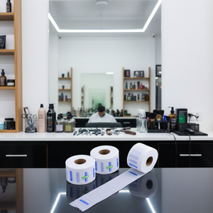 กระดาษรองคอแบบใช้แล้วทิ้ง กันน้ำ สำหรับร้านทำ<span class=keywords><strong>ผม</strong></span> อุปกรณ์เสริมสำหรับช่างทำ<span class=keywords><strong>ผม</strong></span> ขายตรงจากโรงงาน - Product Image 2