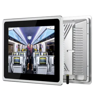 10.4 inch TV xe buýt onboard máy tính bảng thông minh công nghiệp bảng điều chỉnh PC cho xe buýt VOD hệ thống giải trí