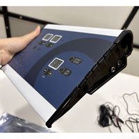 Appareil de massage micro-courant portable pour les mains, avec prise EU/UK/JP, pour raffermissement cutané, anti-rides, rajeunissement de la peau et drainage lymphatique
