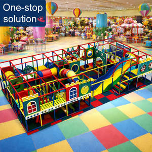 Equipo de Juegos Infantiles Comercial para Interiores, Área de Juegos Suave, Parque de Atracciones con Temática Personalizada, Centro de Diversión en Venta - Product Image 1