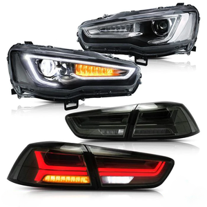 FLYFISHP Phares + feux arrière à LED pour Mitsubishi Lancer EVO X 2008-2020 (combinaison à choix multiples) - Product Image 2