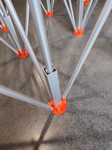 Plate-forme de jambe d'araignée menuiserie TILER Workbench Table de travail multifonctionnelle pliable en aluminium grande plate-forme avec 15 pieds - Product Image 3