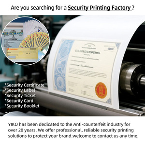 Papel para Certificados con Impresión a Color Claro, Personalizado con Características de Seguridad para Papel de Carta Comercial, Anti-falsificación - Product Image 5