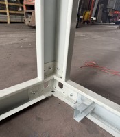 Structure de conteneur métallique de taille standard, squelette en acier galvanisé, composants de rechange, assemblage de maison modulaire préfabriquée en conteneur