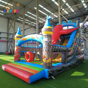 Scivolo d'Acqua Gonfiabile Personalizzato WINSUN, Grande e Lungo 10m 15m 22ft 40ft, per Adulti e Bambini, Uso Commerciale - Product Image 1