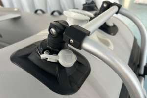 <span class=keywords><strong>Bateau</strong></span> pneumatique en aluminium gris de 4 m x 4,2 m pour <span class=keywords><strong>6</strong></span> <span class=keywords><strong>personnes</strong></span>, pour les voyages en lac, en rivière et en mer, <span class=keywords><strong>bateau</strong></span> à rames - Product Image 5