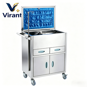 VIRANT MEDICA VM-T Organisateur de médicaments, chariot médical avec couvercle pour utilisation en cas d'urgence, garantie d'un an - Product Image 6